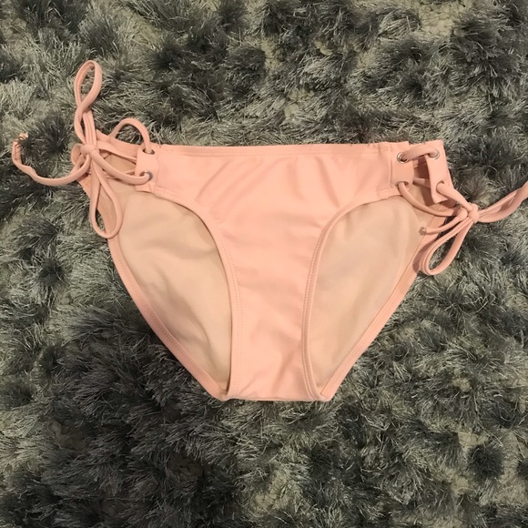baby pink bikini bottoms